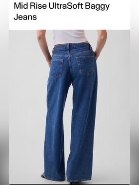 0/25” The Gap Ultrasoft Baggy Jeans